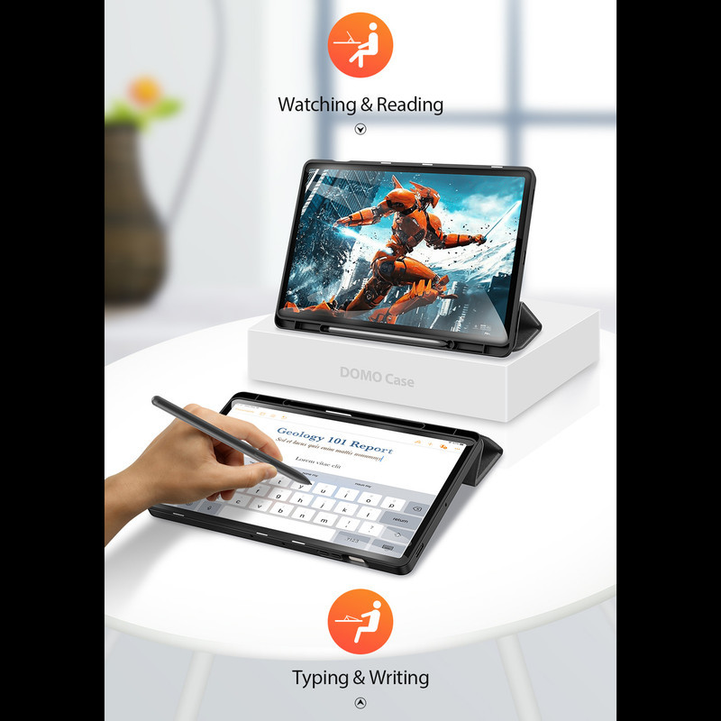 کیف کلاسوری بادیگارد مدل Domo مناسب برای تبلت سامسونگ Galaxy Tab S10 FE Plus 13.1 inch