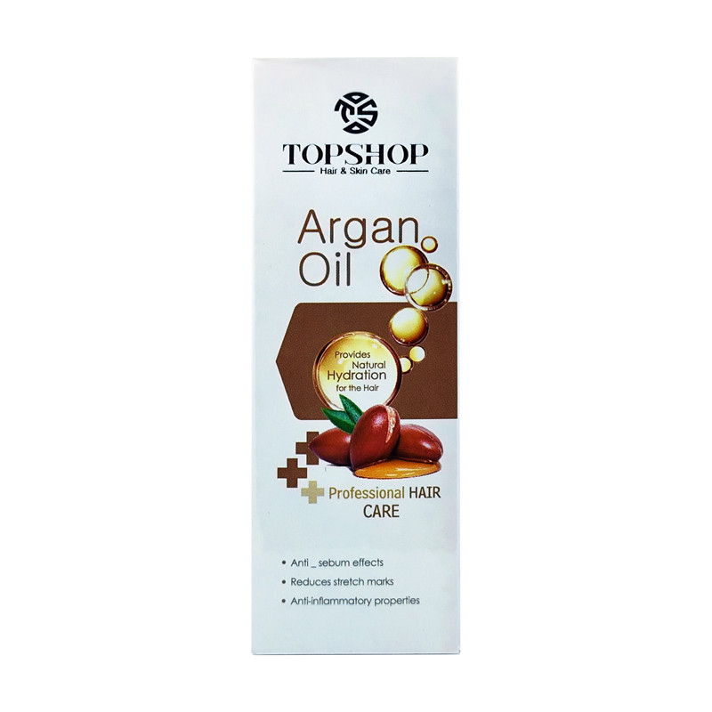 روغن مو تاپ شاپ مدل آرگان 075 حجم 75 میلی لیتر