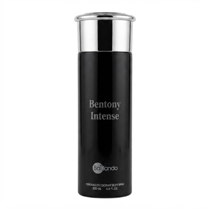 دئودورانت مردانه بایلندو مدل Bentony Intense حجم 200 میلی‌لیتر