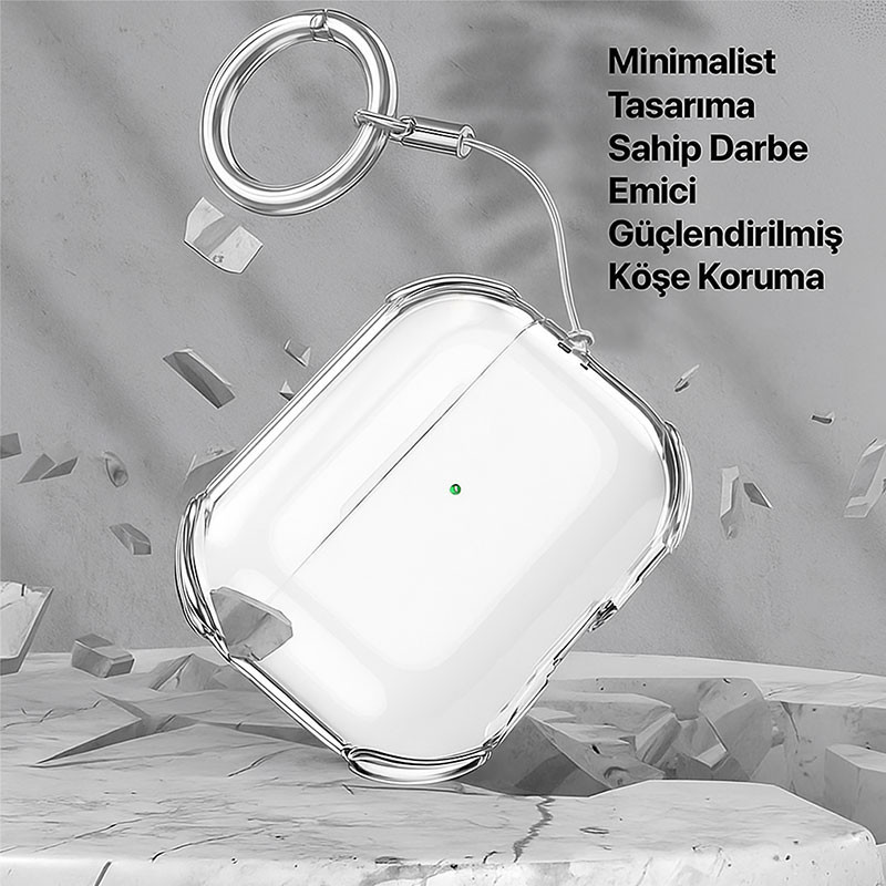 کاور مسیر مدل Clear Air Bag مناسب برای کیس اپل Airpods 4