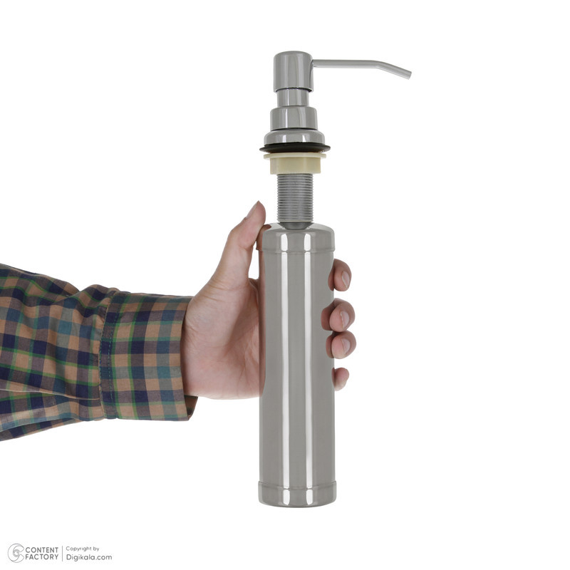 پمپ مایع ظرفشویی مدل استیل کد 181