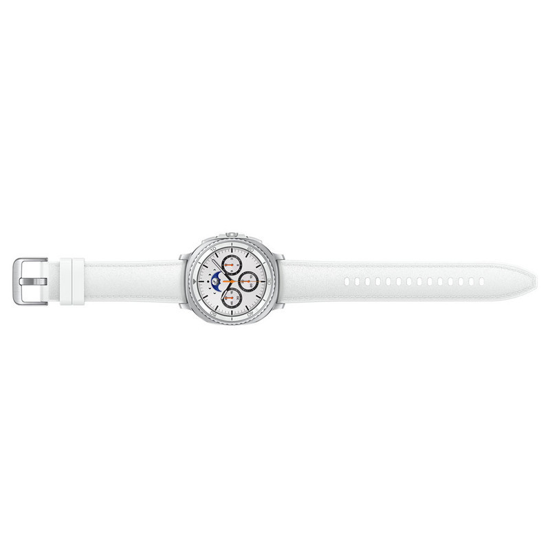 ساعت هوشمند 46 میلی‌متری سامسونگ مدل Galaxy Watch 8 Classic با بند چرمی