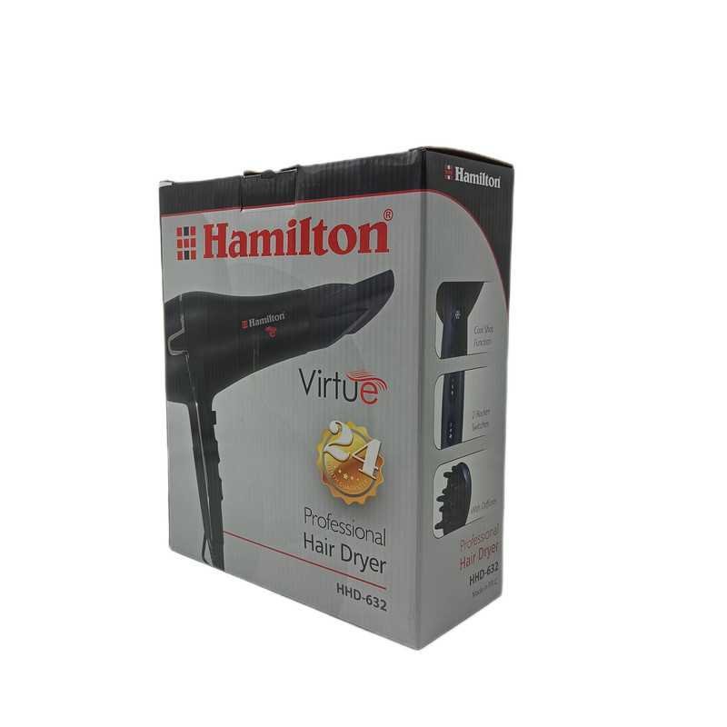 سشوار خانگی 2200 وات همیلتون مدل HHD-632