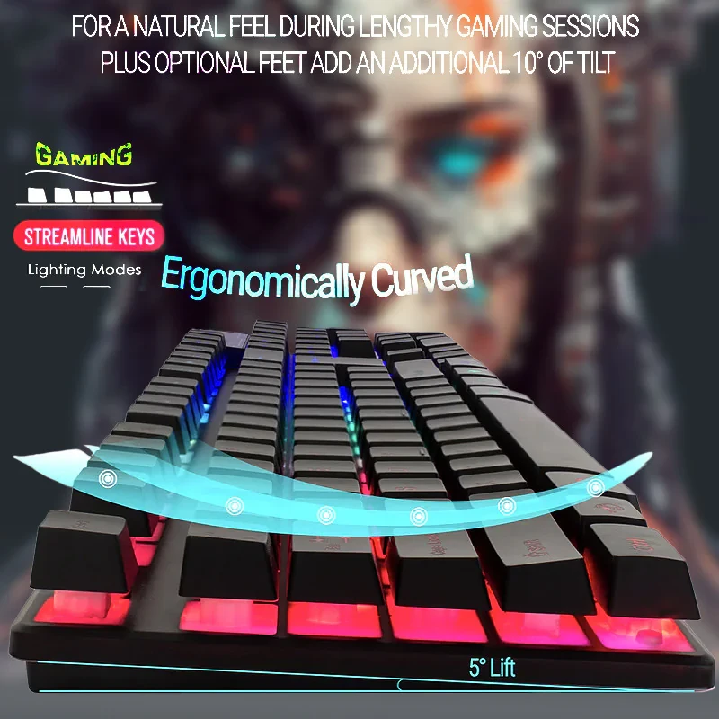 ست گیمینگ تکنو میشن مدل BUNDLE_4_IN_1_BACKLIT