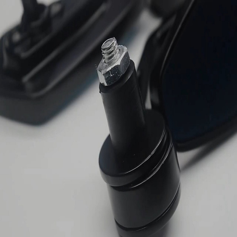 آینه سر فرمان موتور سیکلت مدل وزنه دار BLK مجموعه 2 عددی