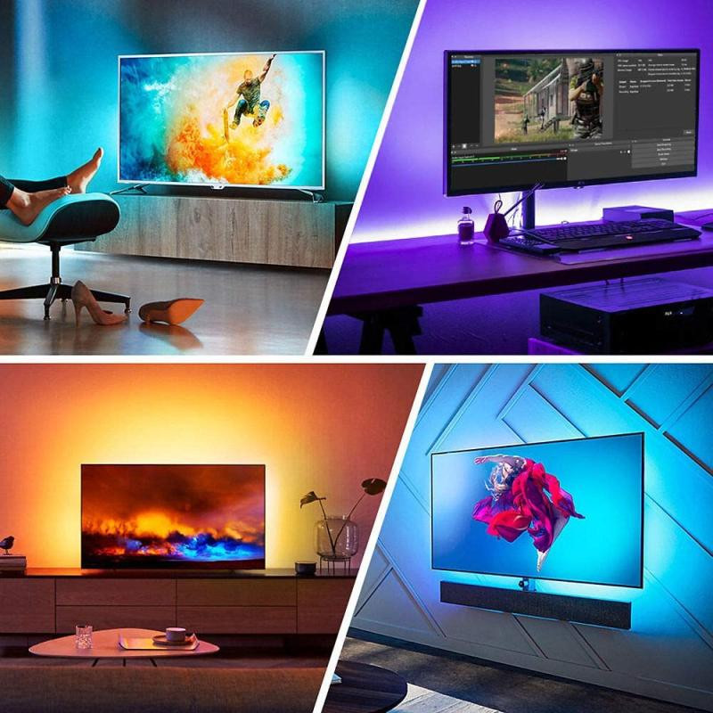 ریسه ال ای دی دریم مدل RGB-IC گیمینگ طول 5 متر
