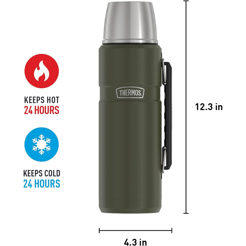 فلاسک ترموس مدل KING BEVERAGE BOTTLE کد G2025 گنجایش 1.2 لیتر
