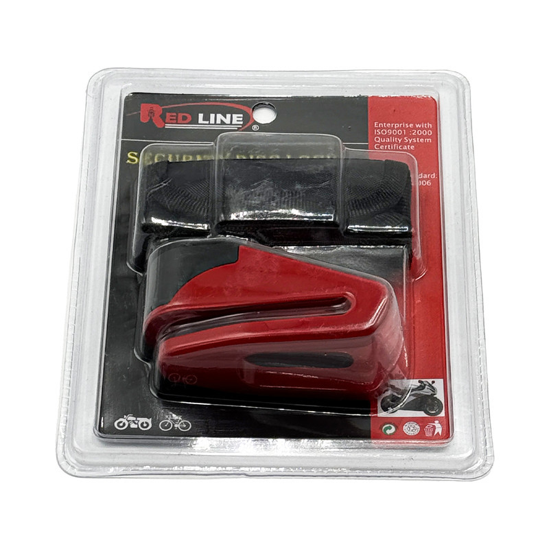 قفل دیسکی موتورسیکلت ردلاین مدل RE 460 Red