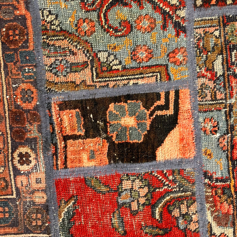 کلاژ فرش دستباف 2 متری کد NKP.RJ65