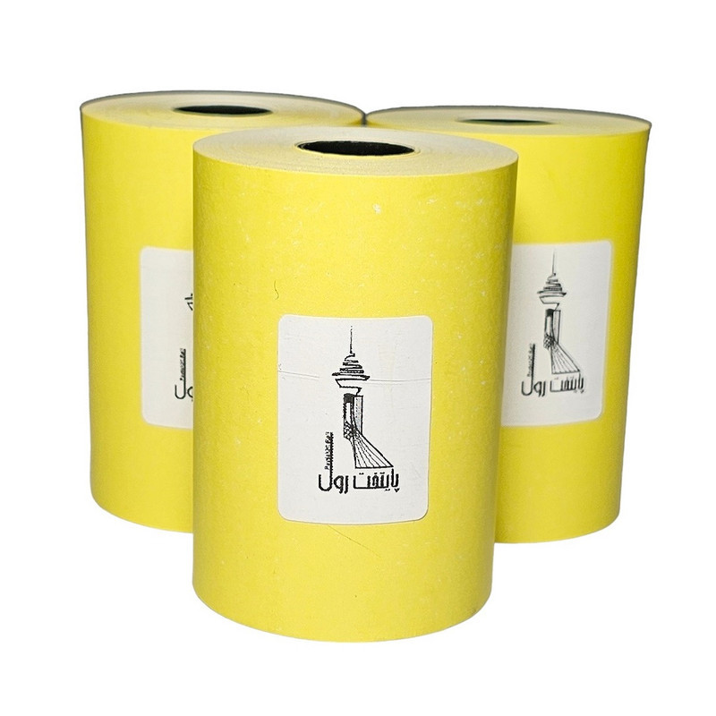 کاغذ پرینتر حرارتی پایتخت رول مدل Y80mm بسته 80 عددی