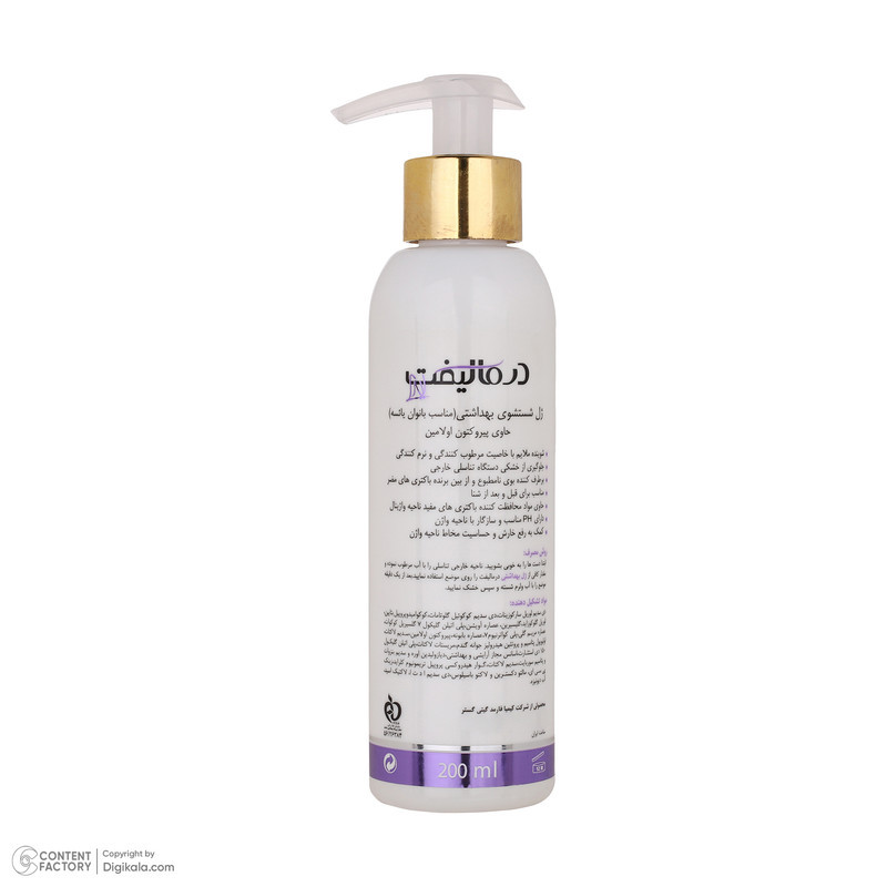 ژل بهداشتی بانوان درمالیفت مدل MENOPAUSAL حجم 200 میلی لیتر