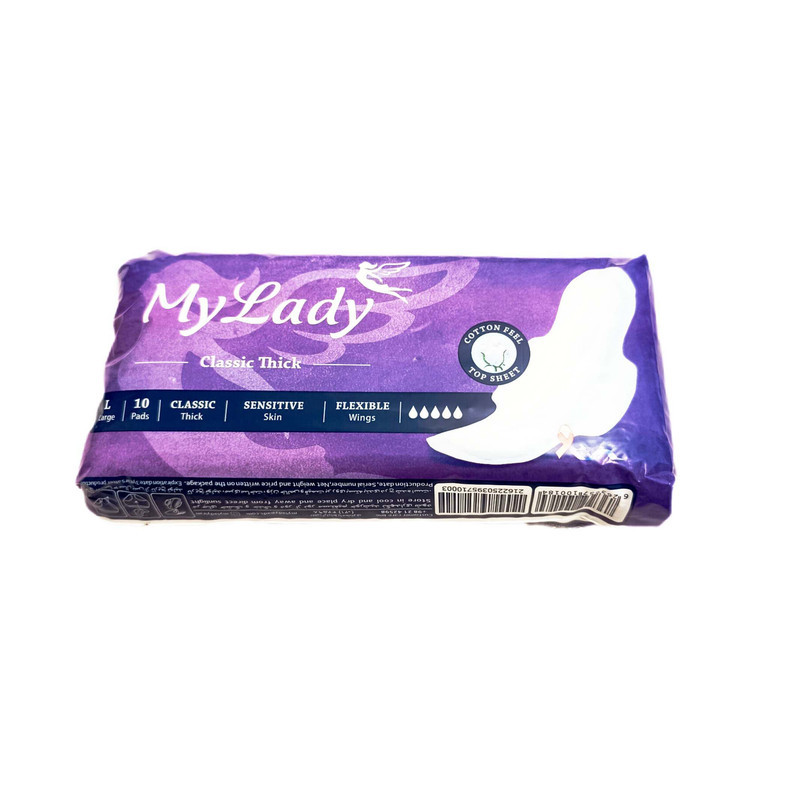 نوار بهداشتی مای لیدی مدل Classic Thick مجموعه 6 عددی