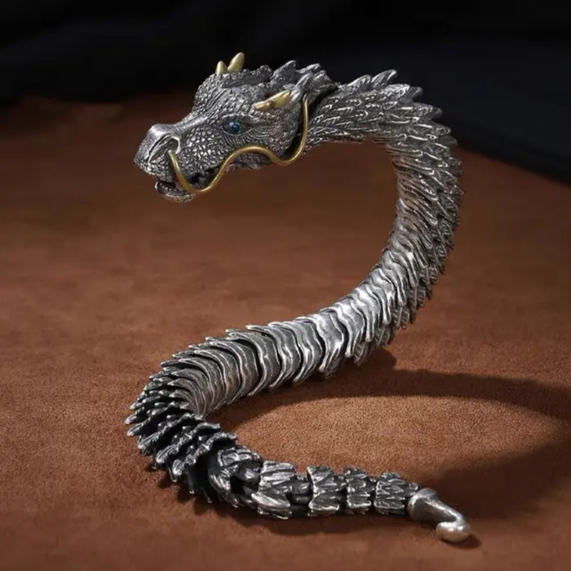 دستبند مردانه مدل Dragon
