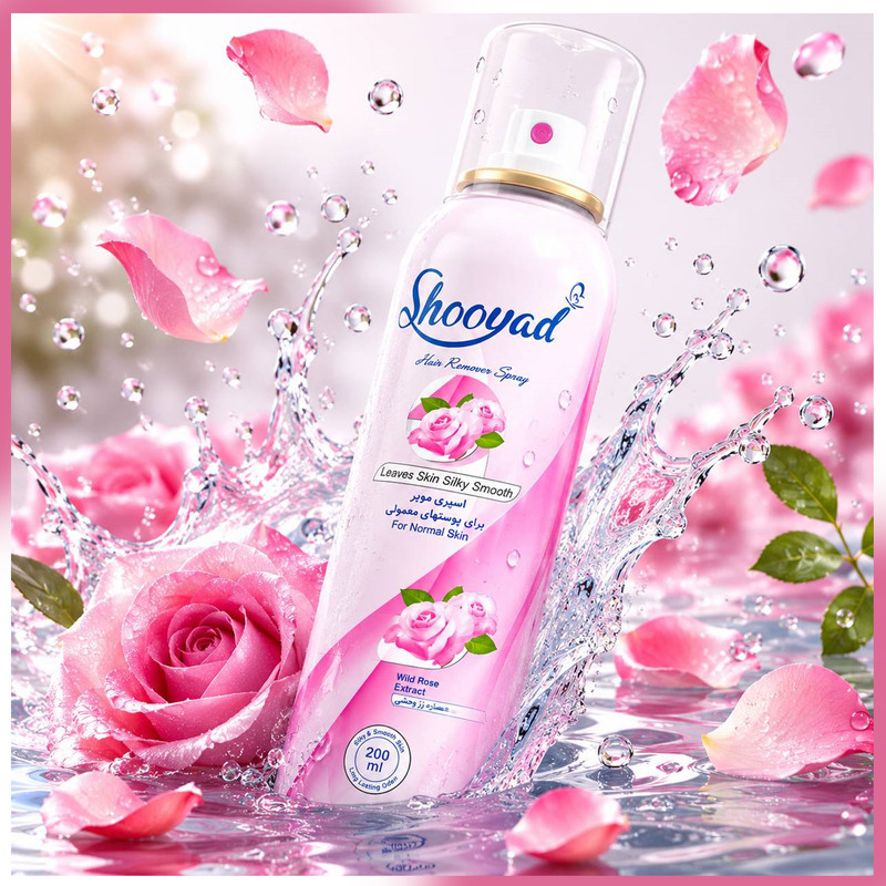 اسپری موبر شویاد مدل H-Rose1 حجم 200 میلی لیتر