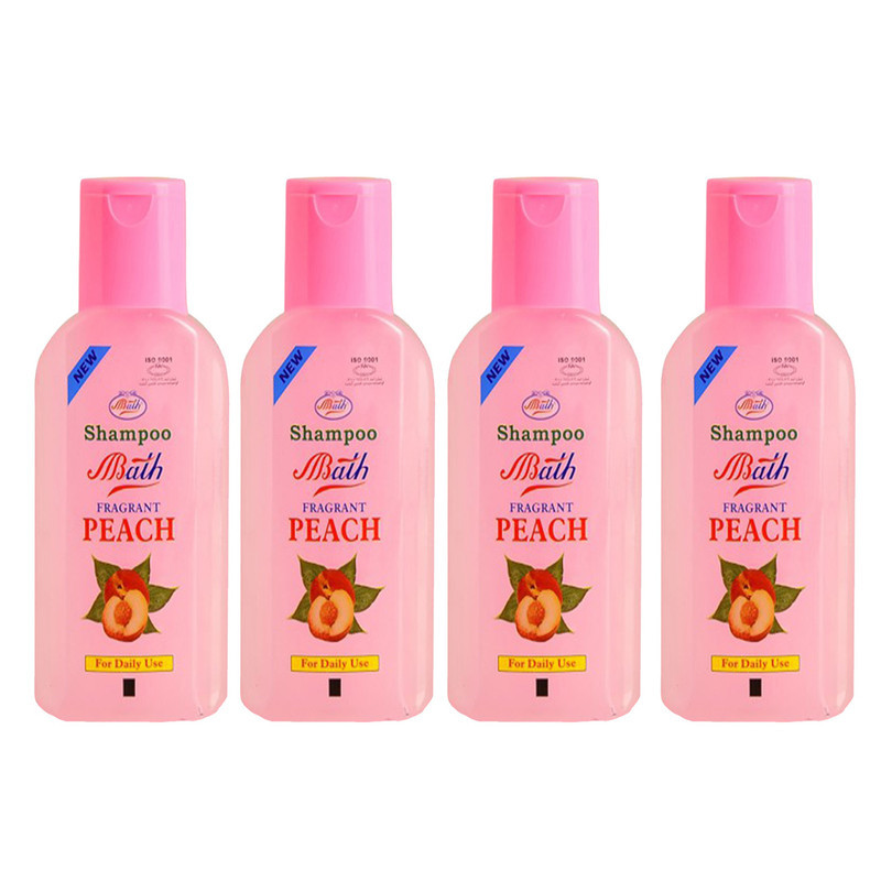 شامپو مو مدل Peach حجم 280 میلی لیتر بسته 4 عددی
