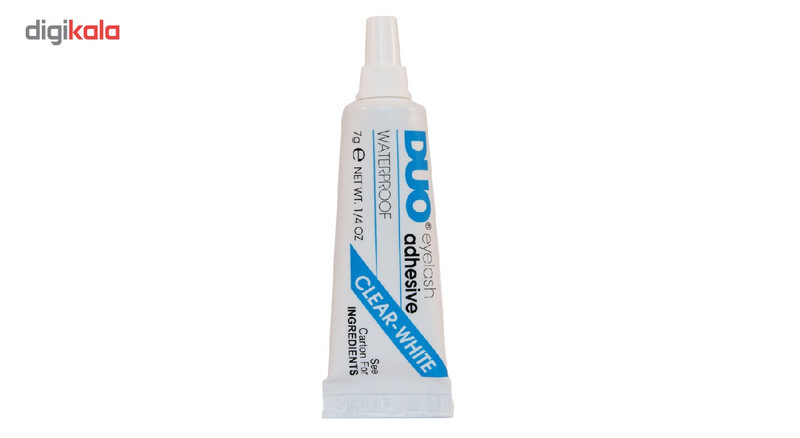 چسب مژه مصنوعی مدل Clear-White مقدار 7 گرم