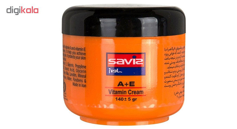 کرم مرطوب کننده ساویز مدل A+E حجم 140 میلی لیتر