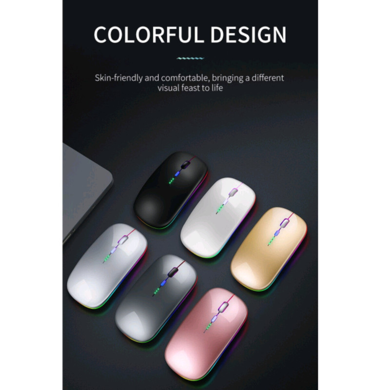 ماوس بی سیم مدل Silent RGB
