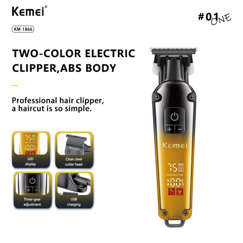 ماشین اصلاح موی سر و صورت شارژی کیمی مدل KM-1866