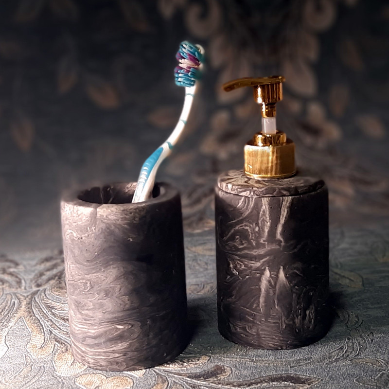 ست سرویس بهداشتی سه پارچه مدل استوانه
