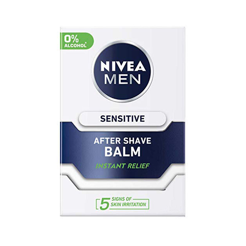لوسیون افتر شیو نیوآ مدل sensitive Instant Relief حجم 100 میلی لیتر