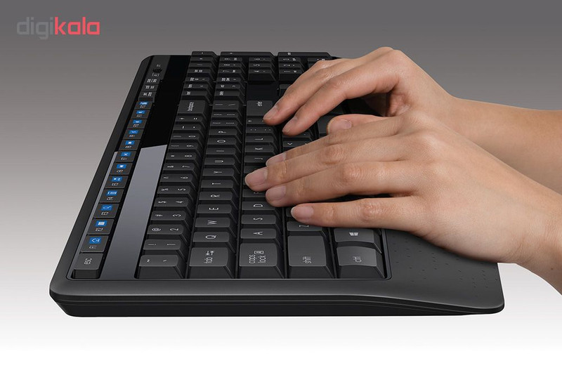 کیبورد و ماوس بی سیم لاجیتک مدل MK345 با حروف فارسی