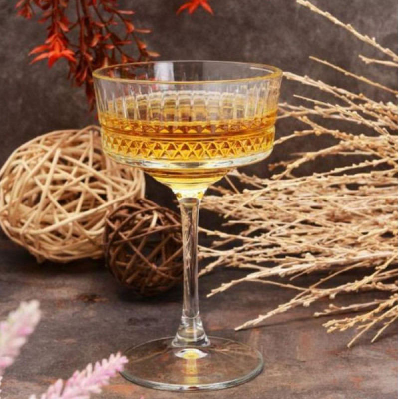 بستنی خوری پاشاباغچه پایه بلند مدل ELYSIA الیسا کد 04 بسته 4 عددی