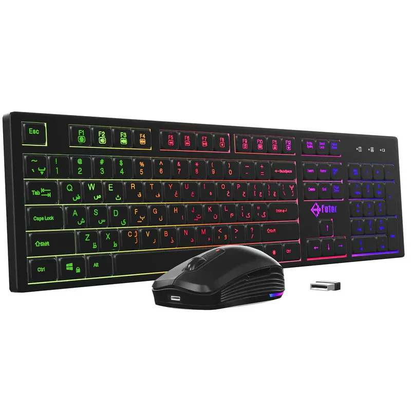 ست گیمینگ فاطر مدل  CWR-7000 Keyboard & Mouse
