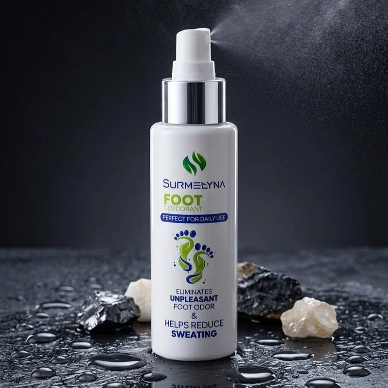 اسپری ضدبو و کاهنده تعریق پا سورملینا مدل Pure Feet حجم 120 میلی لیتر