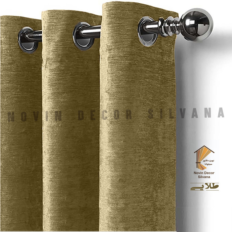 پرده نوین دکور سیلوانا مدل Shanel 280_1 سایز 280 × 140 سانتی متر