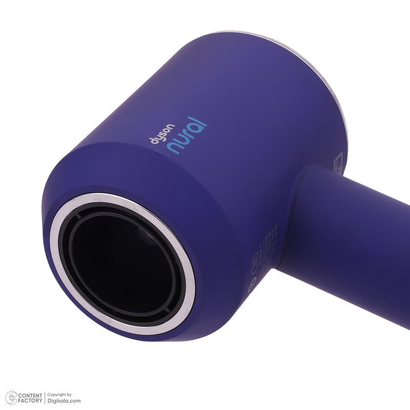 سشوار خانگی 220 وات دایسون مدل Supersonic hd16، موتور AC، وزن 2140 گرم، دارای سری برس‌دار گرد پهن، سری چرخشی، متمرکز‌کننده باریک، متمرکز‌کننده پهن، سری شانه‌دار با ویژگی صاف‌کنندگی، با قابلیت باد سرد