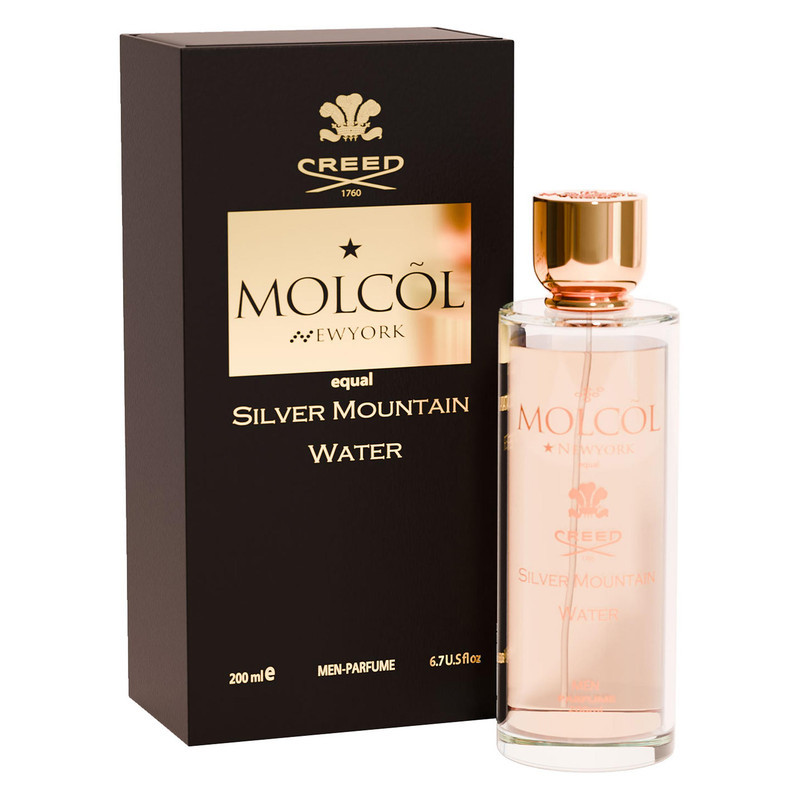 ادو پرفیوم مردانه مولکول نیویورک مدل Creed Silver Mountain Water با رایحه خنک حجم 200 میلی لیتر