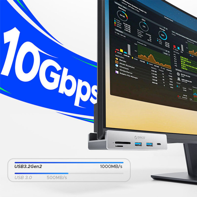 هاب 6 پورت USB اوریکو مدل MH5PC-10