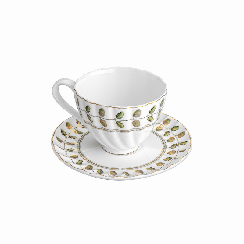 ست فنجان و نعلبکی 12 پارچه گلدکیش طرح رویسا کد GK701108-2