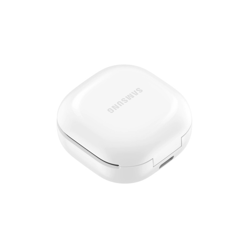 هدفون بلوتوثی سامسونگ مدل Galaxy Buds 2 با نویز کنسلینگ فعال (ANC)، درگاه شارژ USB Type-C، دارای میکروفون داخلی و دو میکروفون خارجی، مقاوم در برابر رطوبت و عرق