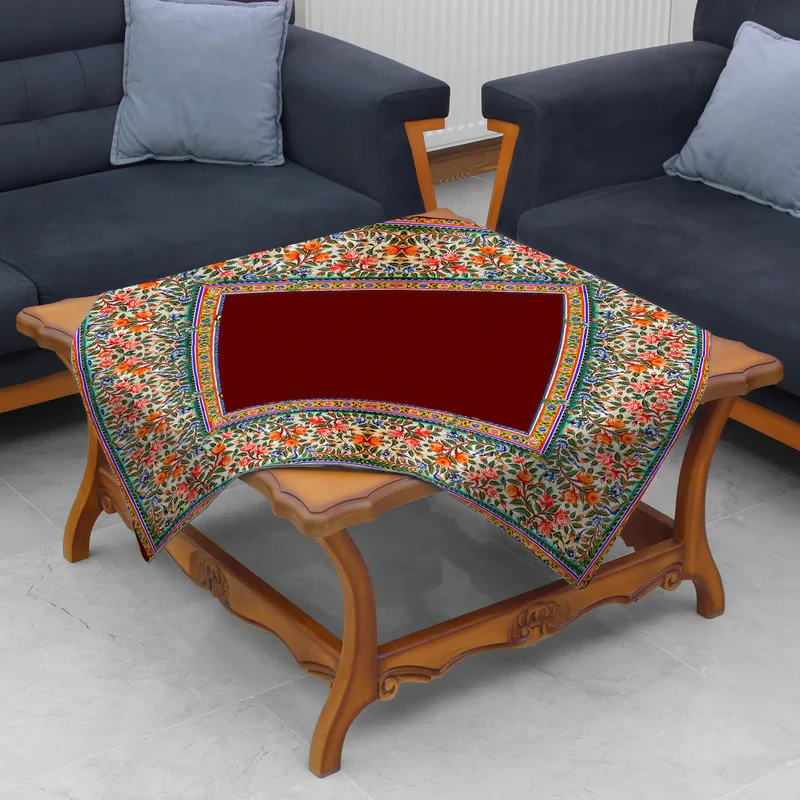رومیزی طرح گل ریز کد 9987.2