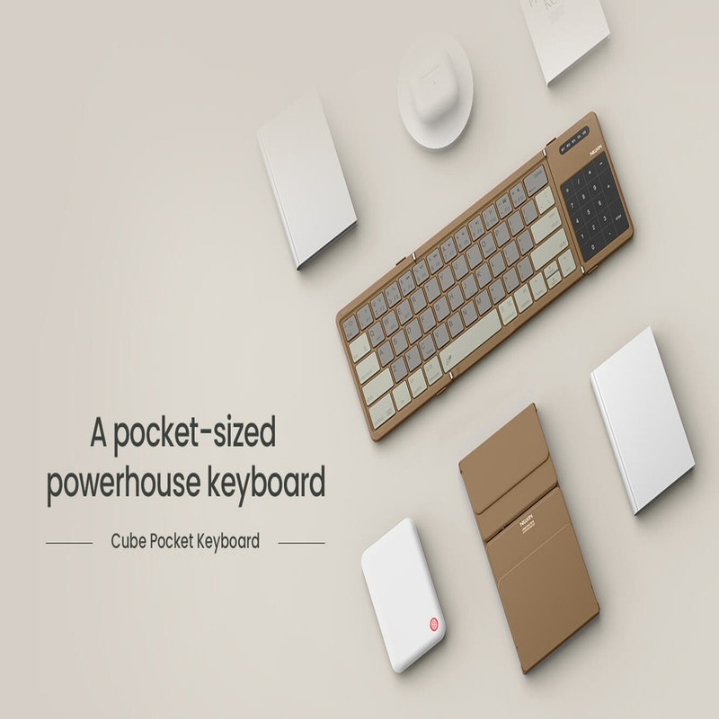 کیبورد نیلکین مدل Portable Cube Pocket Keyboard