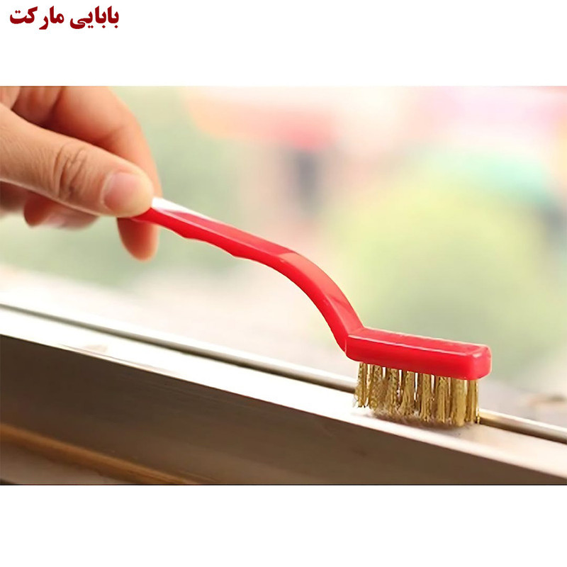 برس شستشو مدل مسواکی رنگی مجموعه 6 عددی