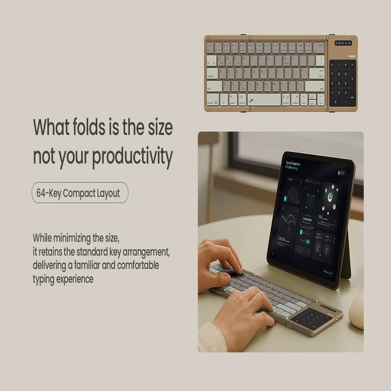 کیبورد نیلکین مدل Portable Cube Pocket Keyboard
