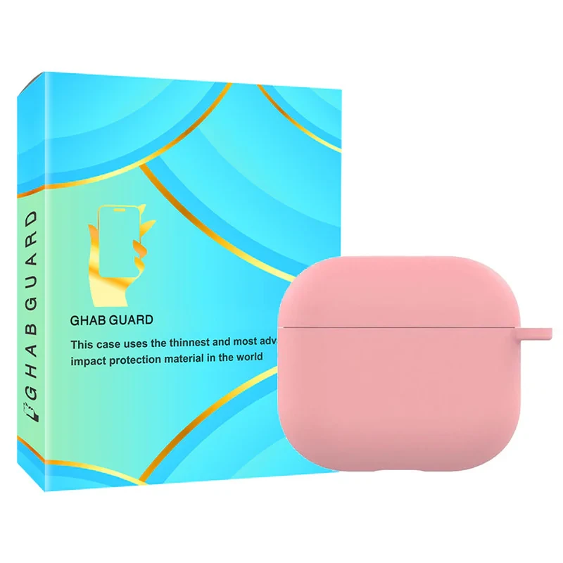 کاور قاب گارد مدل SILPOD30 مناسب برای کیس هدفون بی سیم اپل AirPods 4  AirPods 4 ANC