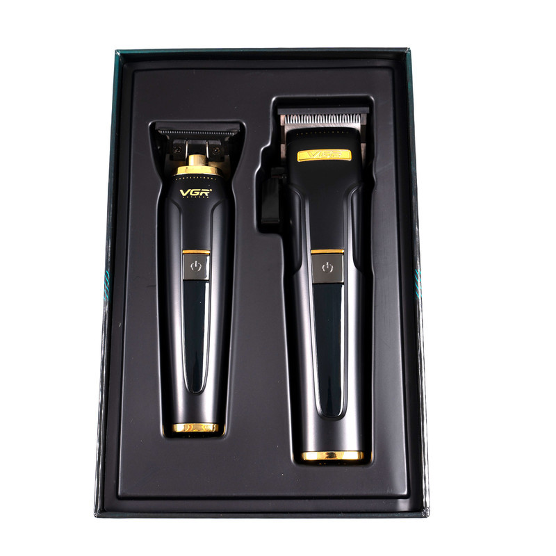ست ماشین اصلاح موی سر و صورت وی جی ار مدل V-694 بسته 2 عددی