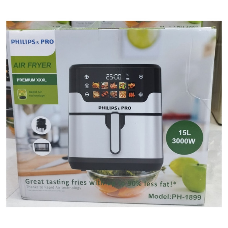 سرخ کن هواپز دو المنته فیلیپس پرو مدل PH-1899 با توان 3000 وات
