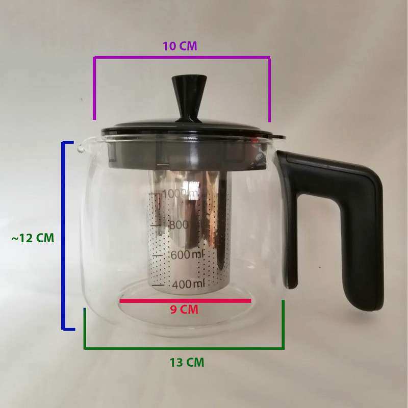 قوری مدل فلری کد 1000ML