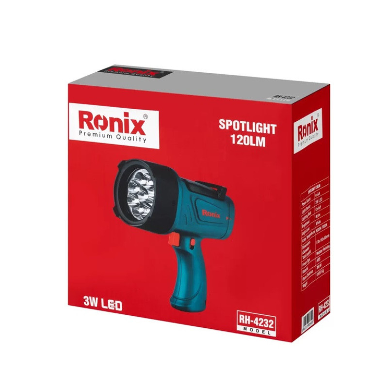 نورافکن دستی رونیکس مدل RH-4232 با نور مهتابی
