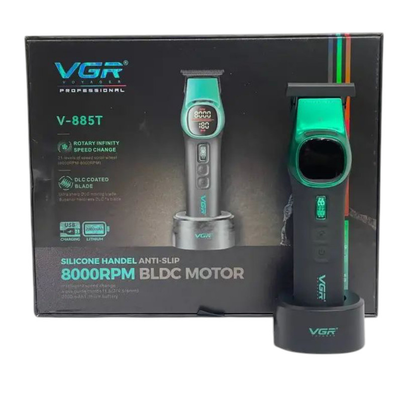 ماشین اصلاح موی سر و صورت شارژی وی جی ار مدل V-885T