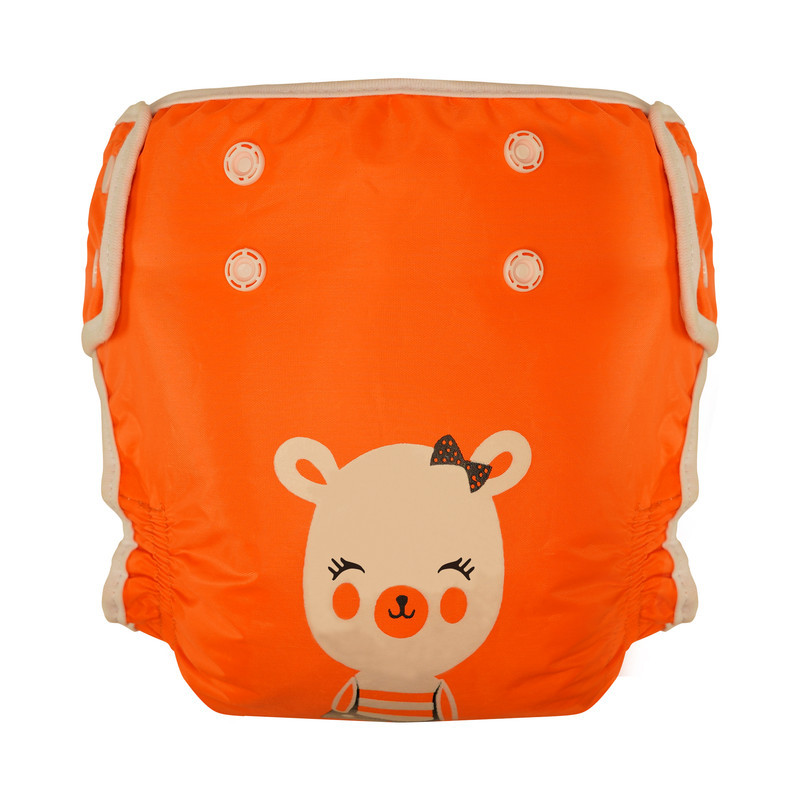 شورت آموزشی کودک وی کر مدل دکمه دار طرح Bear Girl کد U808