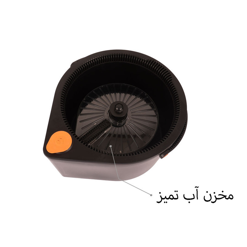 زمین شوی چرخشی دبلیو اس مدل اشکی به همراه 2 عدد سری یدک