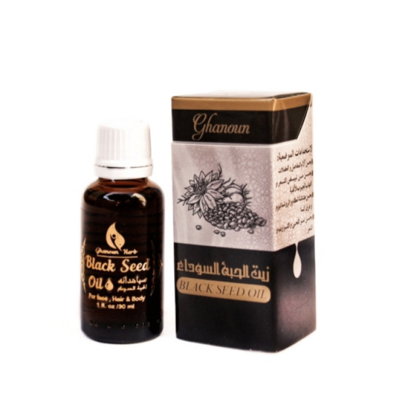 روغن سیاه‌دانه گیاه قانون مدل 010 حجم 30 میلی‌لیتر مناسب پوست و مو، تقویت‌کننده و مغذی
