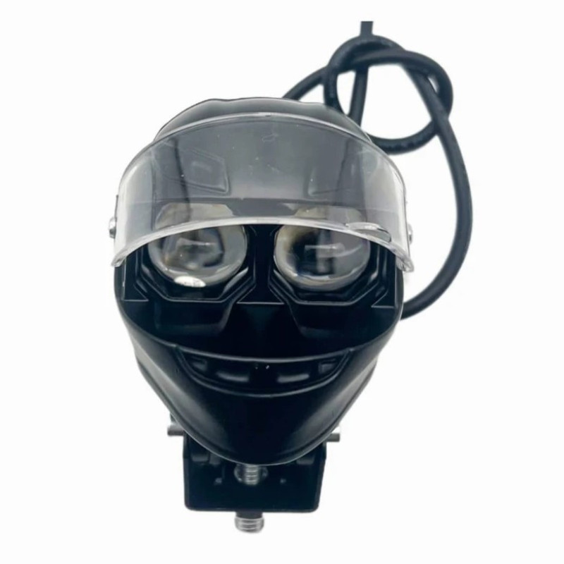 پروژکتور آفرودی موتور سیکلت و خودرو پی اس تیکو مدل کلاه کاسکت بسته 2 عددی