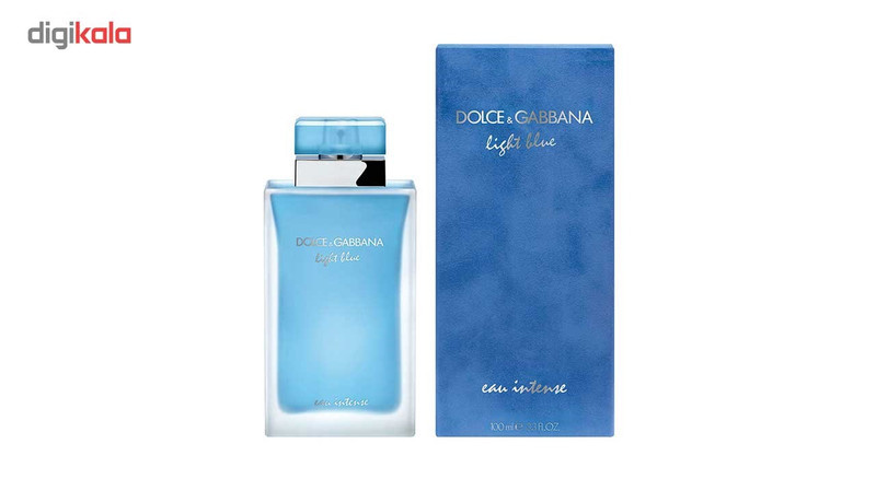 ادو پرفیوم زنانه دولچه گابانا مدل Light Blue Eau Intense حجم 100 میلی لیتر